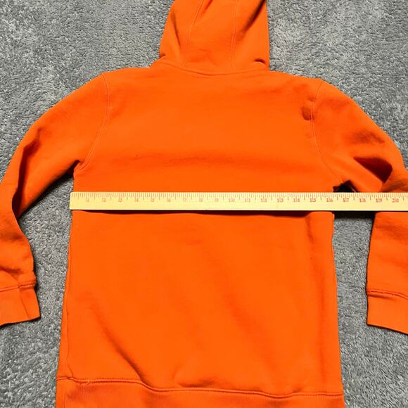 Carhartt Hoodie Youth Kids Medium 8-10 Orange Hoodie Camo Logo - Picture 4 of 7